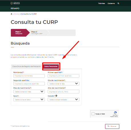 Certificación de la CURP